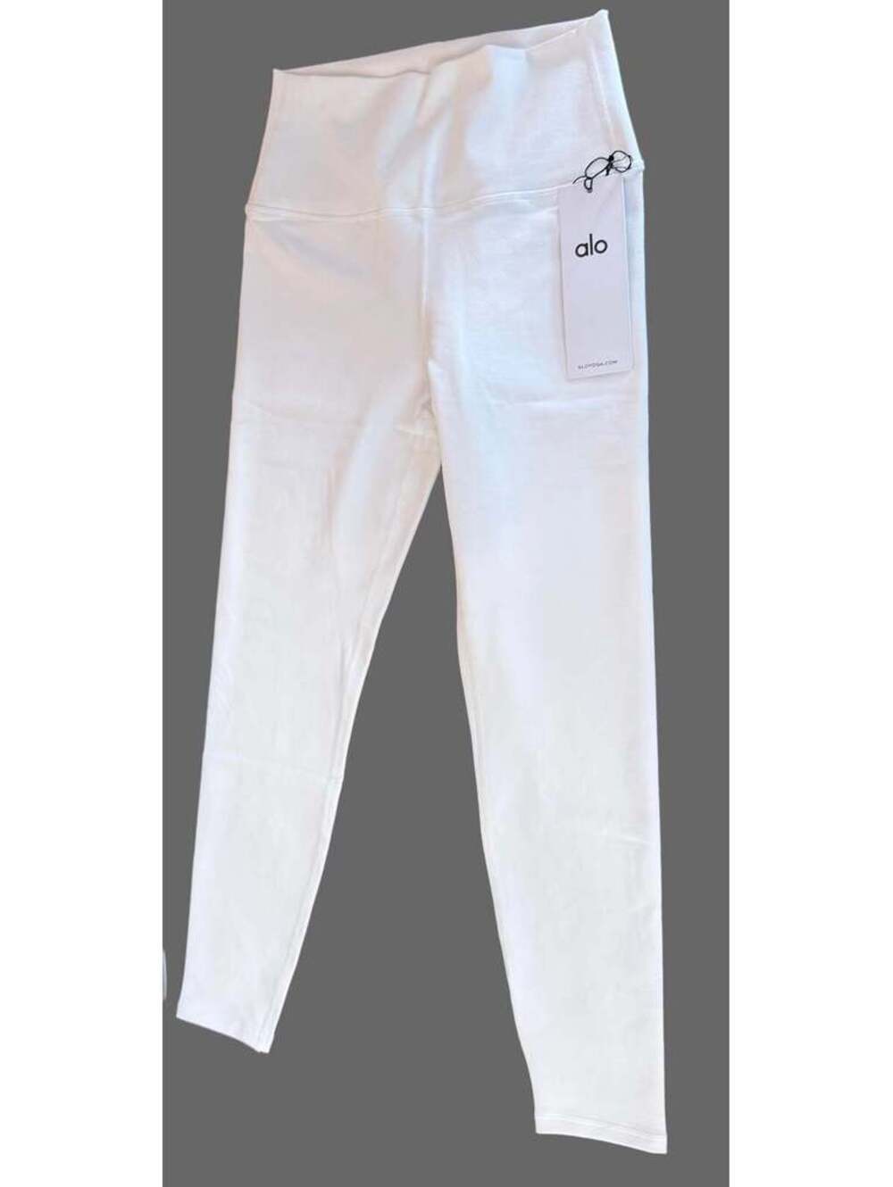 Alo Yoga 7/8 High-Waist Airbrush Legging – White | New With Tags